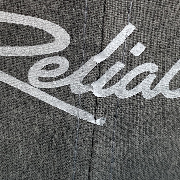 Reliable Snapback Hat Mens OSFA Gray Teal Baseball Cap R.C.C. 80330 - Picture 4 of 13